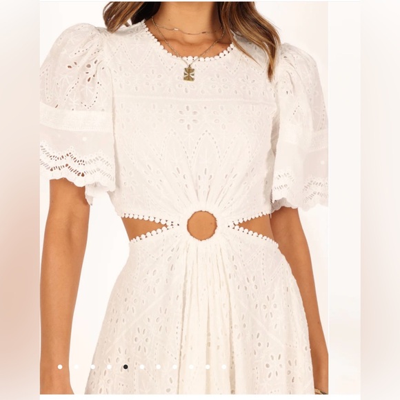 15 NWT Petal and pup White Lace Dress - Picture 4 of 8